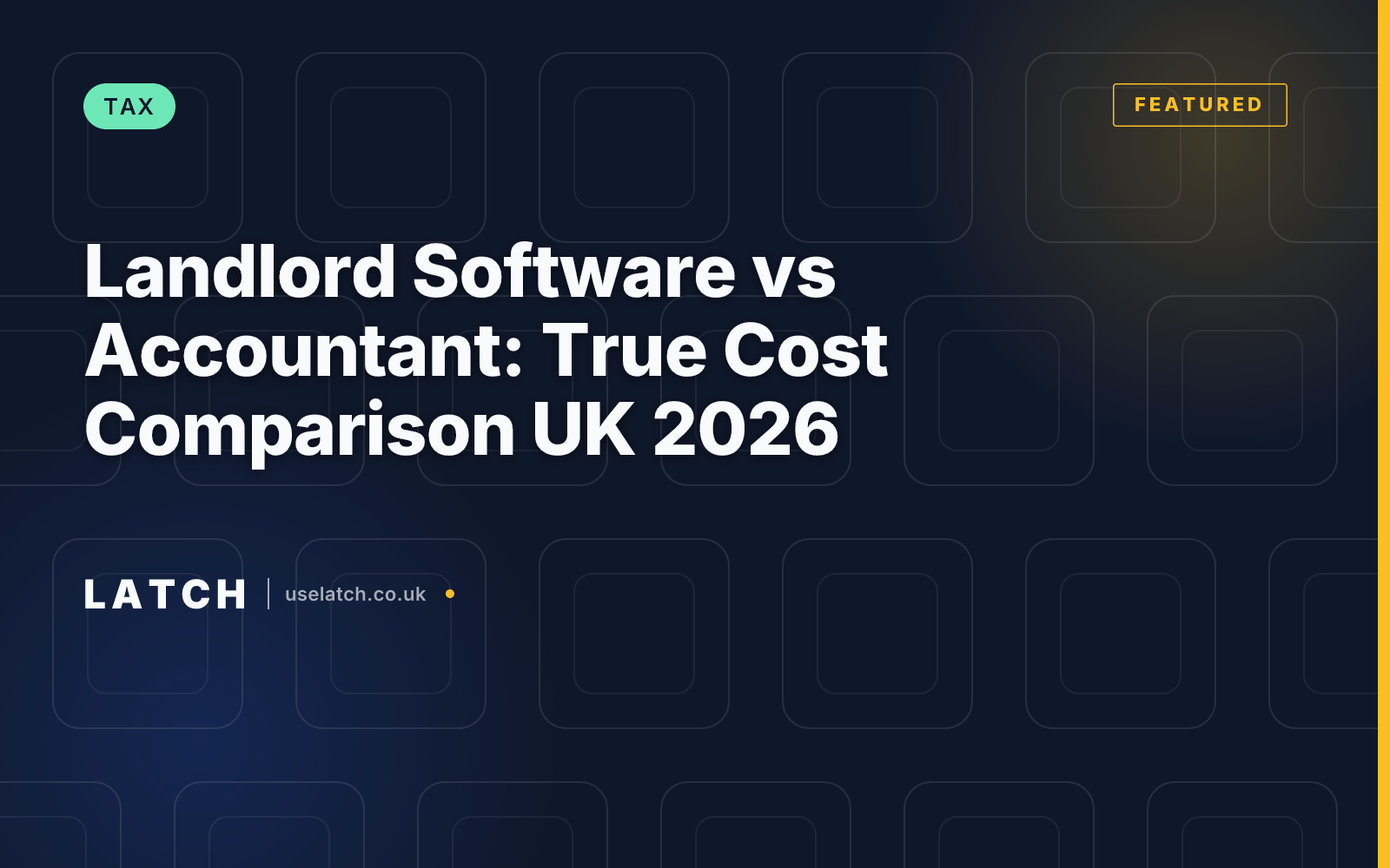 Landlord Software vs Accountant: True Cost Comparison UK 2026 | Latch