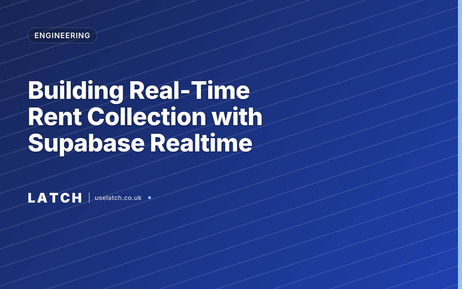 Building Real-Time Rent Collection with Supabase Realtime